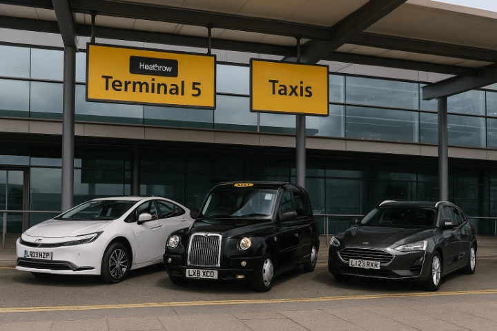 Heathrow Airport Taxi Prices vs Uber & Black Cabs | Banana Cars UK
