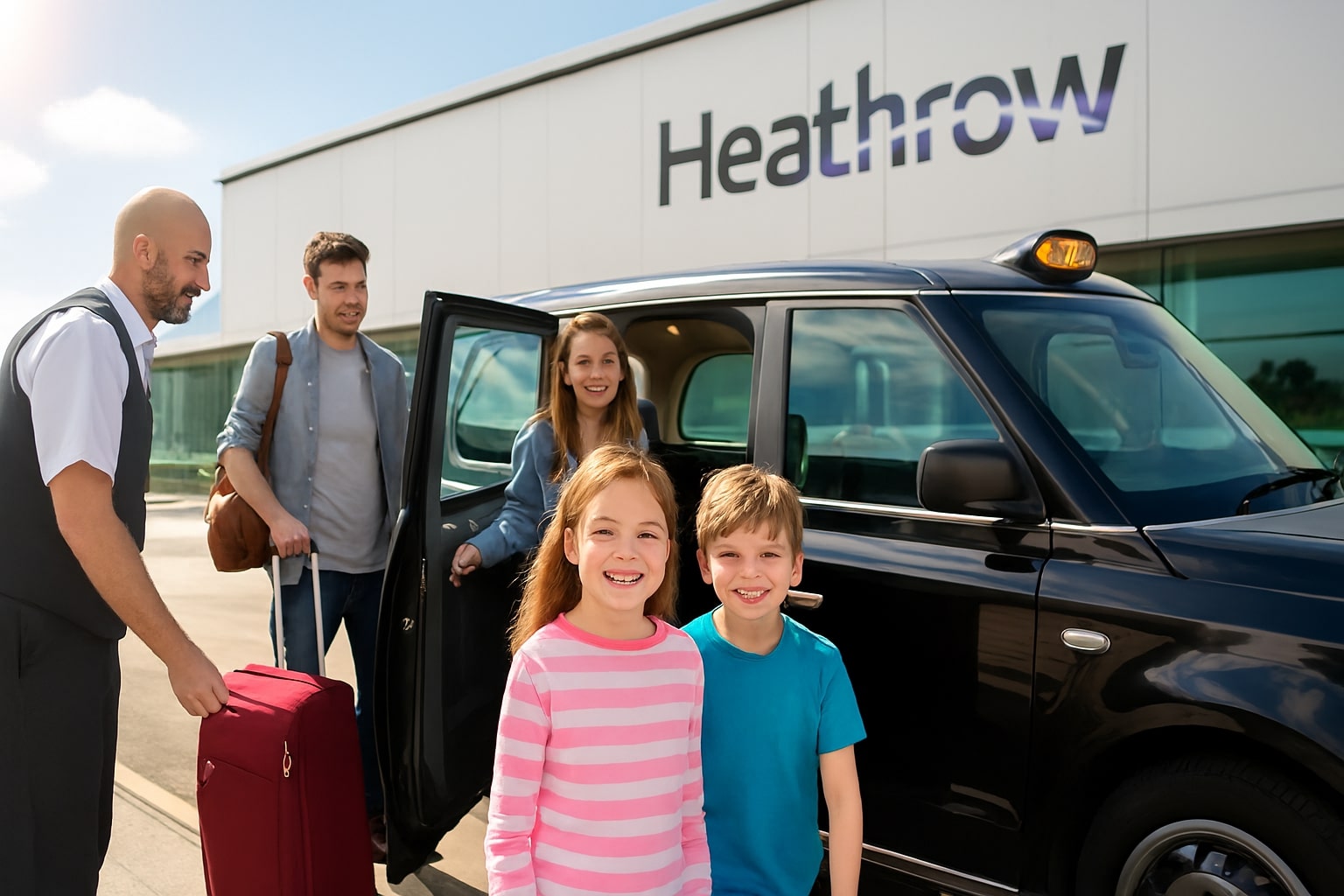 Traveling with Kids? Essential Tips for Stress-Free Heathrow Airport Taxi Journeys